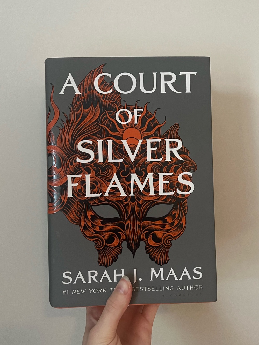 A Court of Silver Flames by Sarah J. Mass hardcover